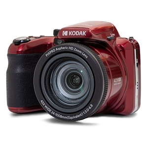 Kodak PIXPRO AZ425 20.7 Megapixel Bridge Camera - Red