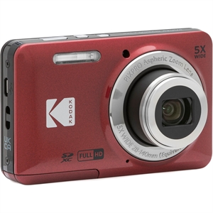 Kodak PIXPRO FZ55 16.4 Megapixel Compact Camera - Red
