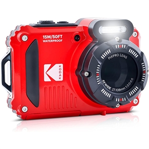 Kodak PIXPRO WPZ2 16 Megapixel Compact Camera - Red