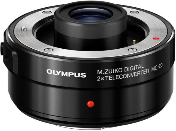 Olympus M.ZUIKO DIGITAL MC-20 2x Teleconverter Lens for Micro Four Thirds