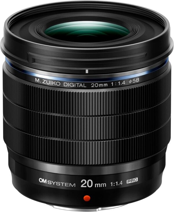 Olympus M.ZUIKO DIGITAL ED 20mm f/1.4 PRO Fixed Lens for Micro Four Thirds