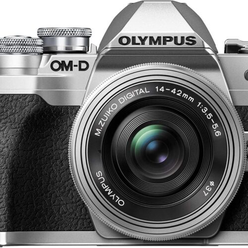 Olympus OM-D E-M10 Mark IV 20.3 Megapixel Mirrorless Camera with Lens - Silver
