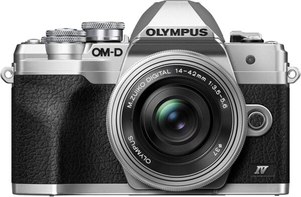 Olympus OM-D E-M10 Mark IV 20.3 Megapixel Mirrorless Camera Body Only - Silver