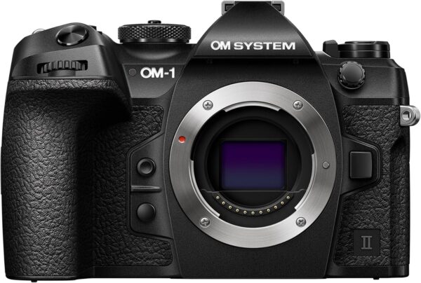Olympus OM SYSTEM OM-1 Mark II 20.4 Megapixel Mirrorless Camera Body Only - Black