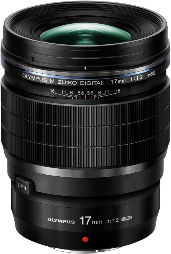 Olympus M.ZUIKO DIGITAL ED 17mm f/1.2 PRO Fixed Lens for Micro Four Thirds